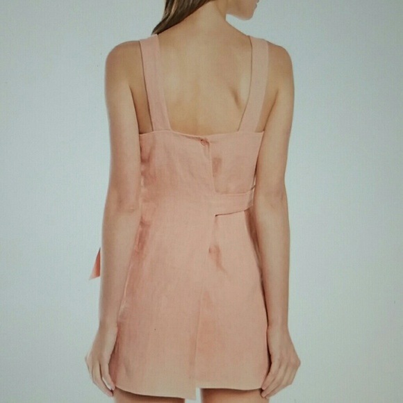 Tie Wrap mini Dress - Picture 3 of 8